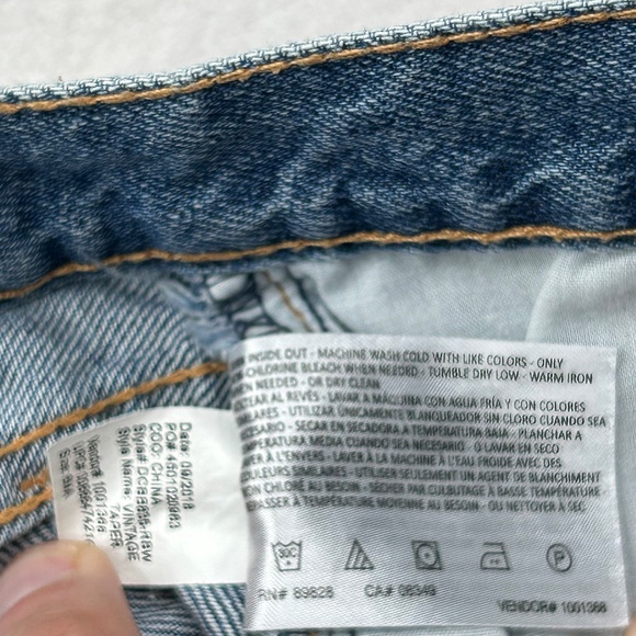 Code Bleu Women's Size 8 Distressed Jeans Pants Blue - Picture 10 of 16